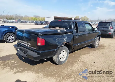 2004 Chevrolet S-10 Ls from USA, damaged, VIN 1GCDT13XX4K125301